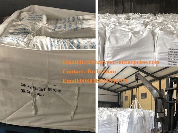 Balenie tuhého formiátu draselného